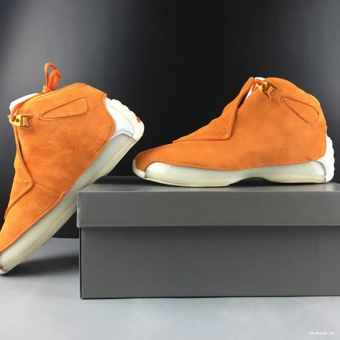 Jordan Orange Retro 18 AA2494-801 Campfire  0518